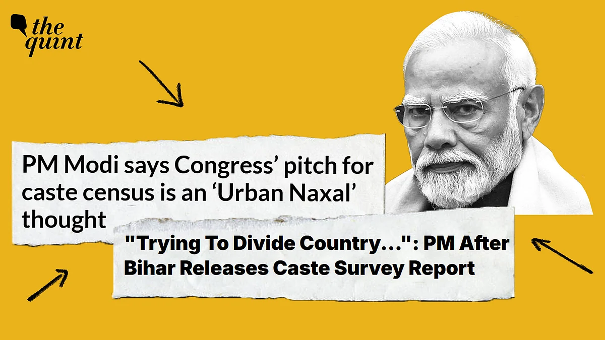<div class="paragraphs"><p>PM Modi has taken a major U-Turn on caste census.&nbsp;</p></div>