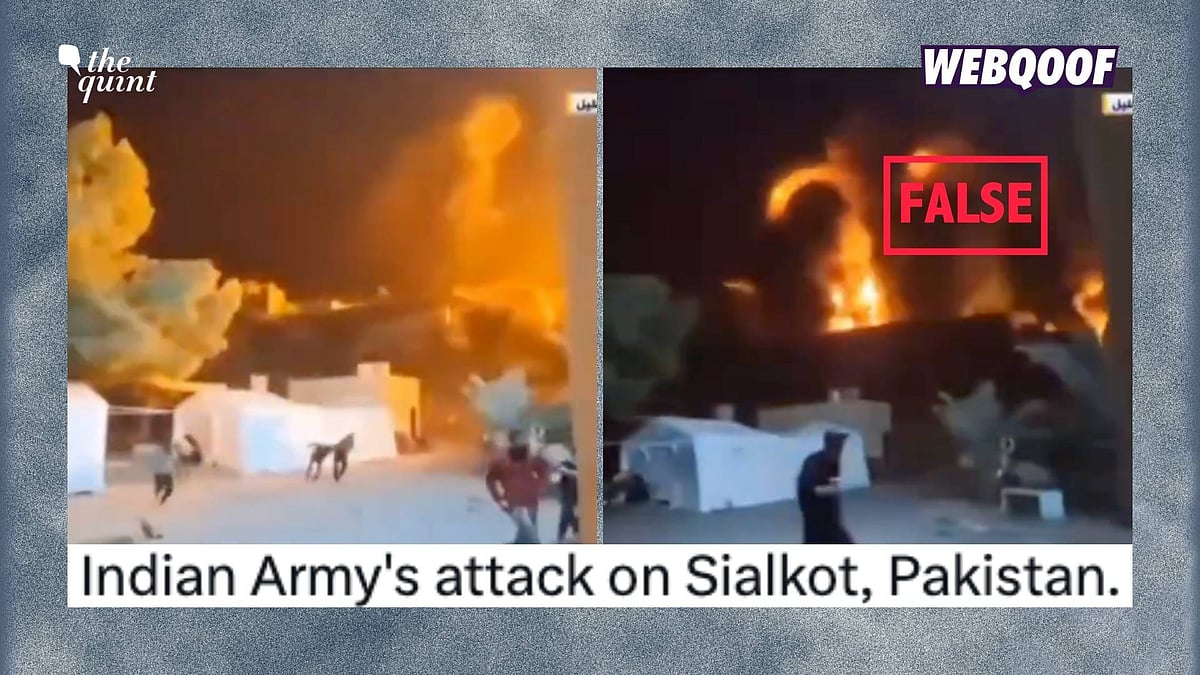 <div class="paragraphs"><p>An old video from Gaza has gone viral with the false claim that it shows Al Jazeera's coverage of the Indian Army's attack on Pakistan's Sialkot.</p></div>