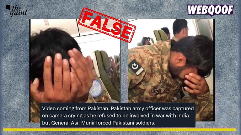 <div class="paragraphs"><p>An old and unrelated video of a Pakistani soldier getting emotional is now being shared with a false claim.</p></div>