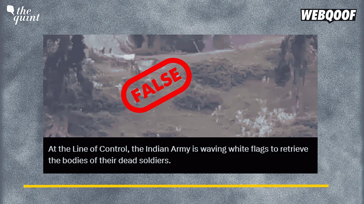 <div class="paragraphs"><p>Fact-Check:&nbsp;This video does not show Indian soldiers raising a white flag following Operation Sindoor.</p></div>