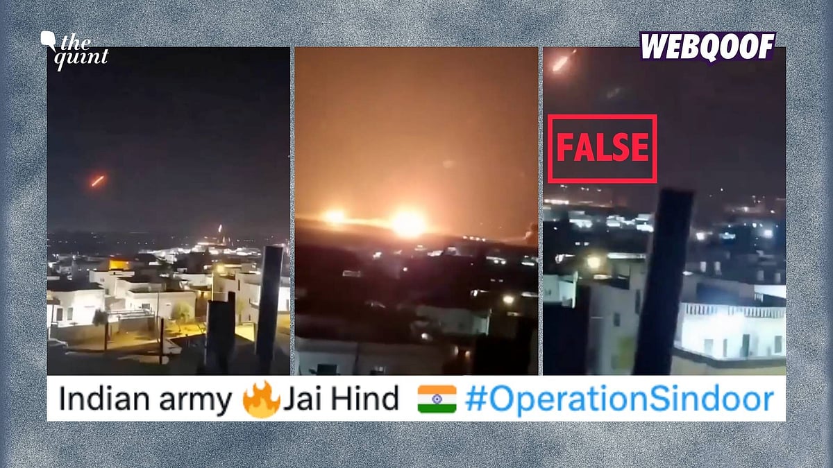 <div class="paragraphs"><p>An old video from Israel has gone viral with the false claim that it shows the Indian Army's attacks on Pakistan during Operation Sindoor.</p></div>