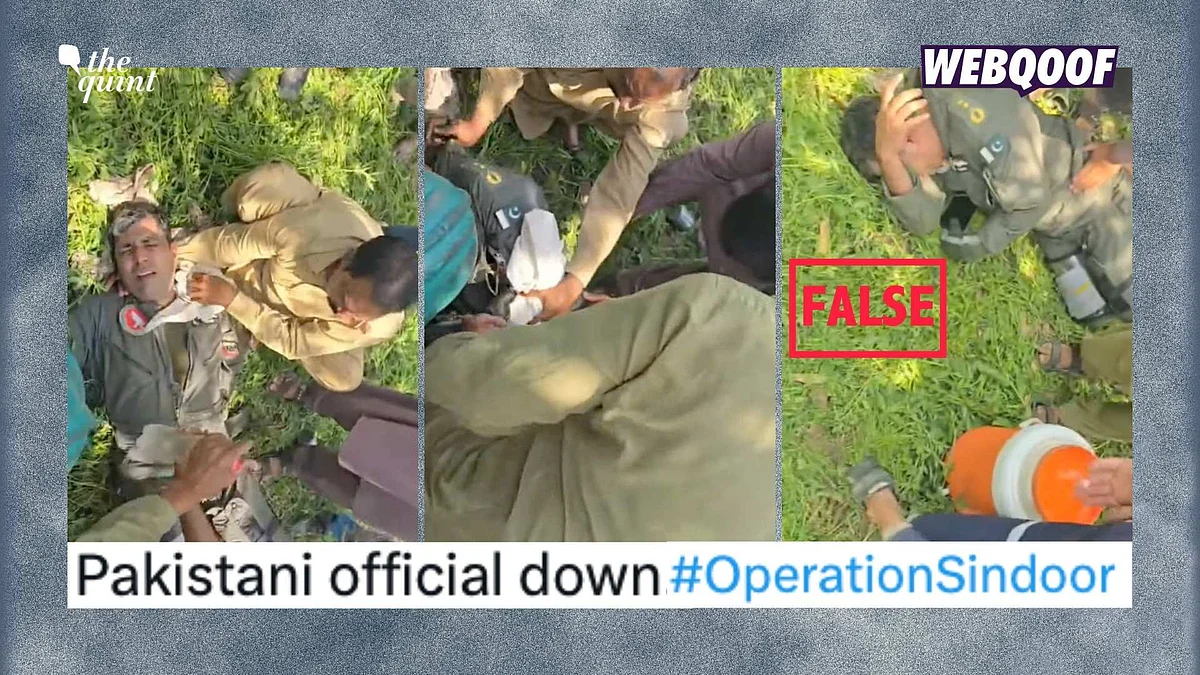 <div class="paragraphs"><p>An old video from Pakistan is being shared with the false claim that it shows a 'Pakistani official down' amid the Indian Army's Operation Sindoor.</p></div>