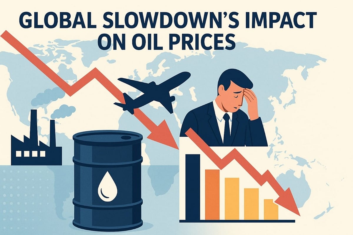 <div class="paragraphs"><p>Global slowdown's impact on oil prices</p></div>