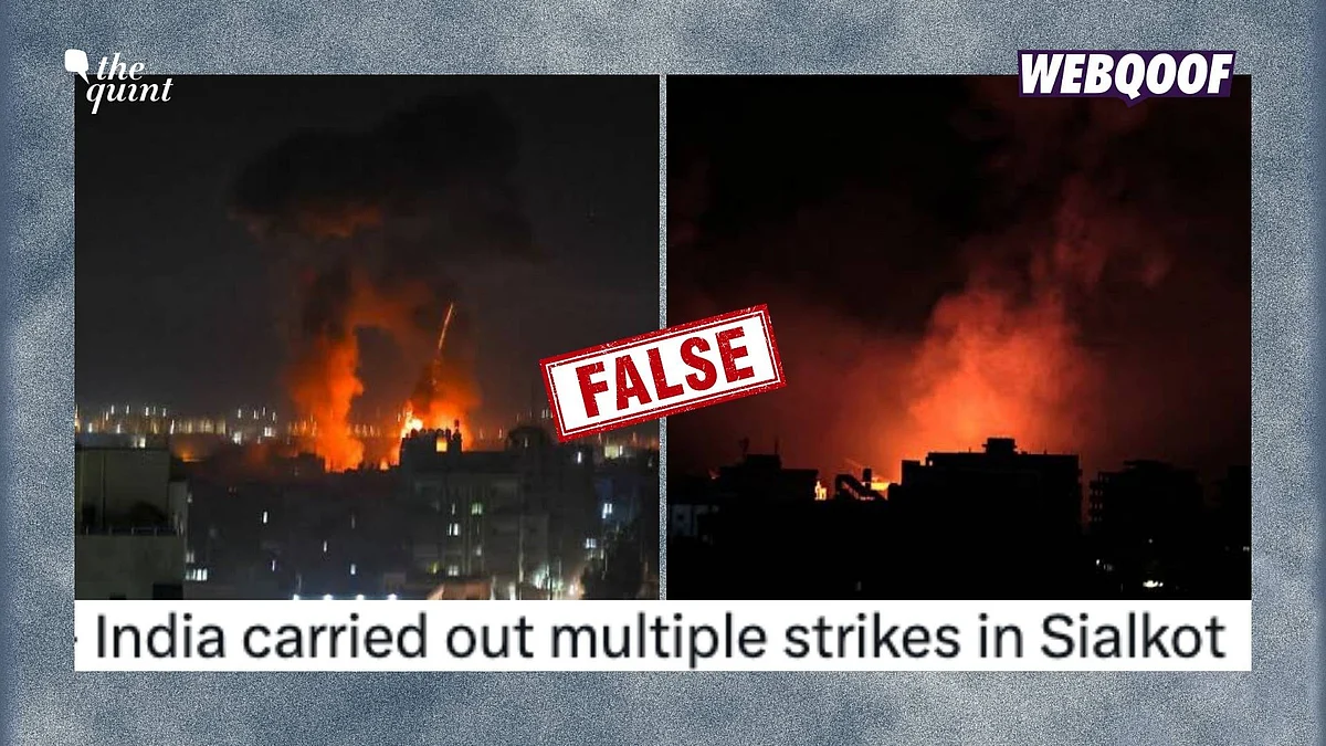 <div class="paragraphs"><p>A set of old photos from Gaza have gone viral with the false claim that they show India's strikes on Pakistan's Sialkot.</p></div>