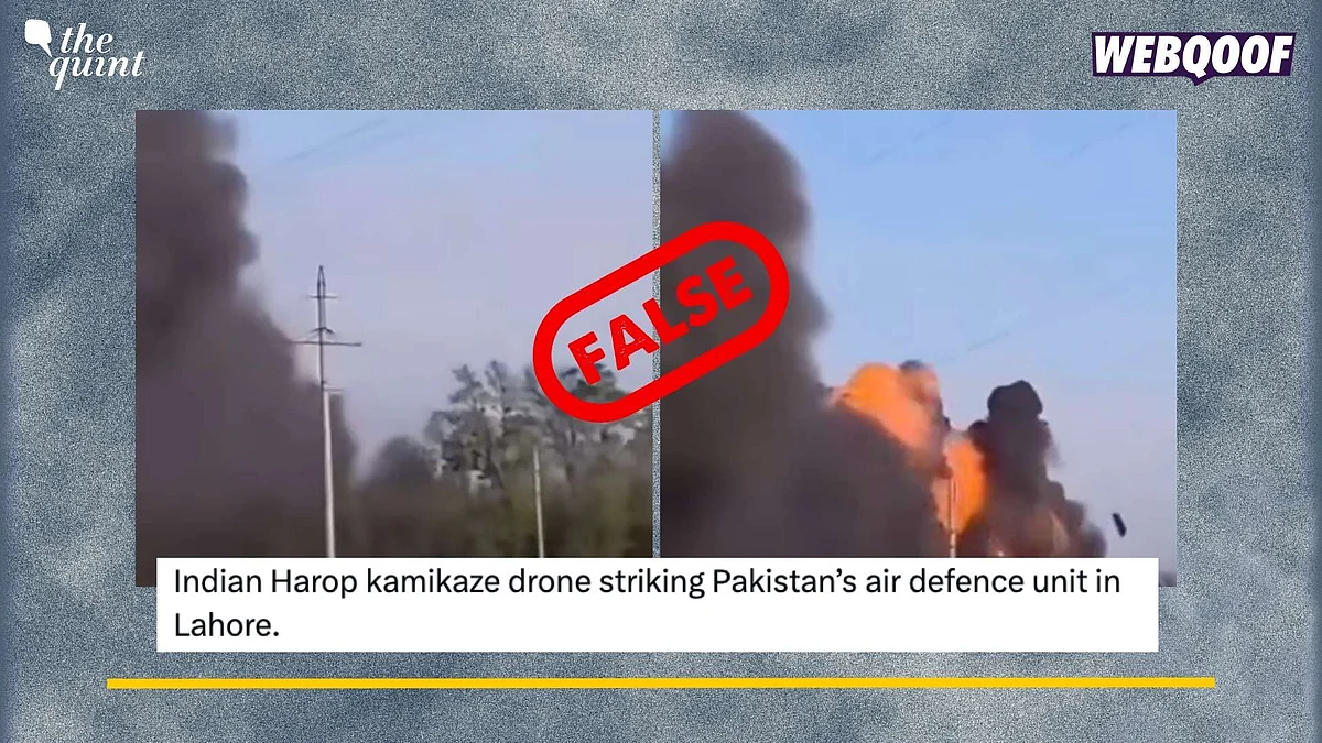 <div class="paragraphs"><p>Fact-Check:&nbsp;We were able to trace this video back to 30 April, predating Operation Sindoor which took place on 7 May.</p></div>