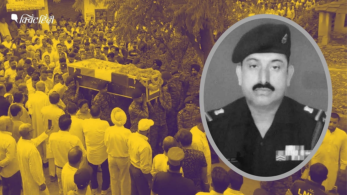 <div class="paragraphs"><p>Operation Sindoor के बाद शनिवार को पाकिस्तानी गोलाबारी में सूबेदार मेजर पवन कुमार शहीद हो गए थे.</p></div>