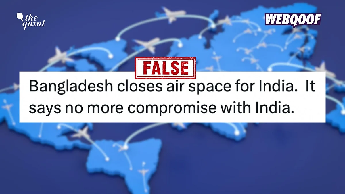 <div class="paragraphs"><p>Social media users are sharing posts which falsely claim that Bangladesh has closed its airspace for India.</p></div>