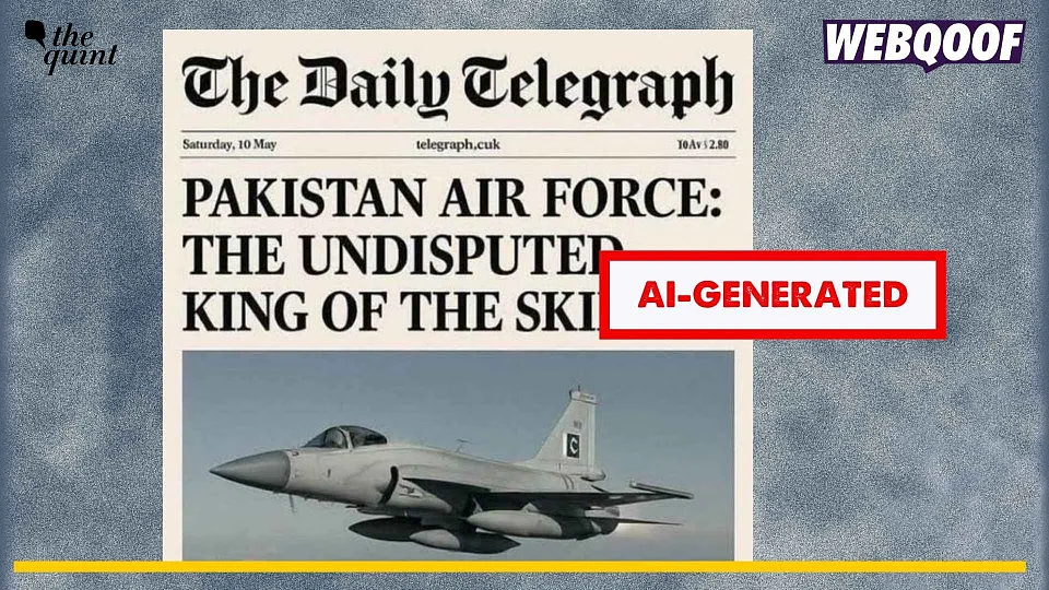 <div class="paragraphs"><p>A fake newspaper clipping praising PAF is going viral as real.</p></div>