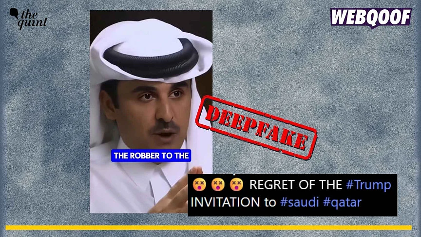 <div class="paragraphs"><p>A deepfake video of Emir of Qatar criticising Donald Trump is going viral as real. </p></div>