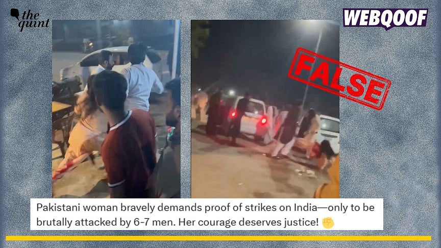 <div class="paragraphs"><p>An unrelated video of a transgender woman being assaulted in Pakistan is being shared to claim that it shows a Pakistani woman being beaten up when she asked questions about India's attacks.</p></div>