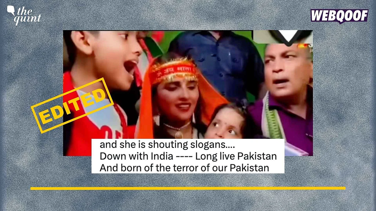 <div class="paragraphs"><p>Fact-Check:&nbsp;An edited video has gone viral to falsely claim that Haider said, <em>“Hindustan Murdabad”</em> in front of the press.</p></div>