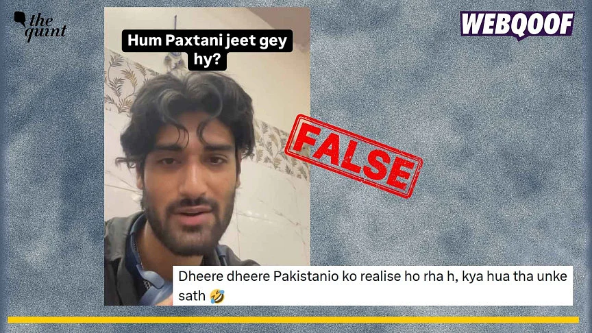 <div class="paragraphs"><p>A skit shared by an Indian content creator portraying a Pakistani citizen criticising Pakistan is going viral with false claims.</p></div>