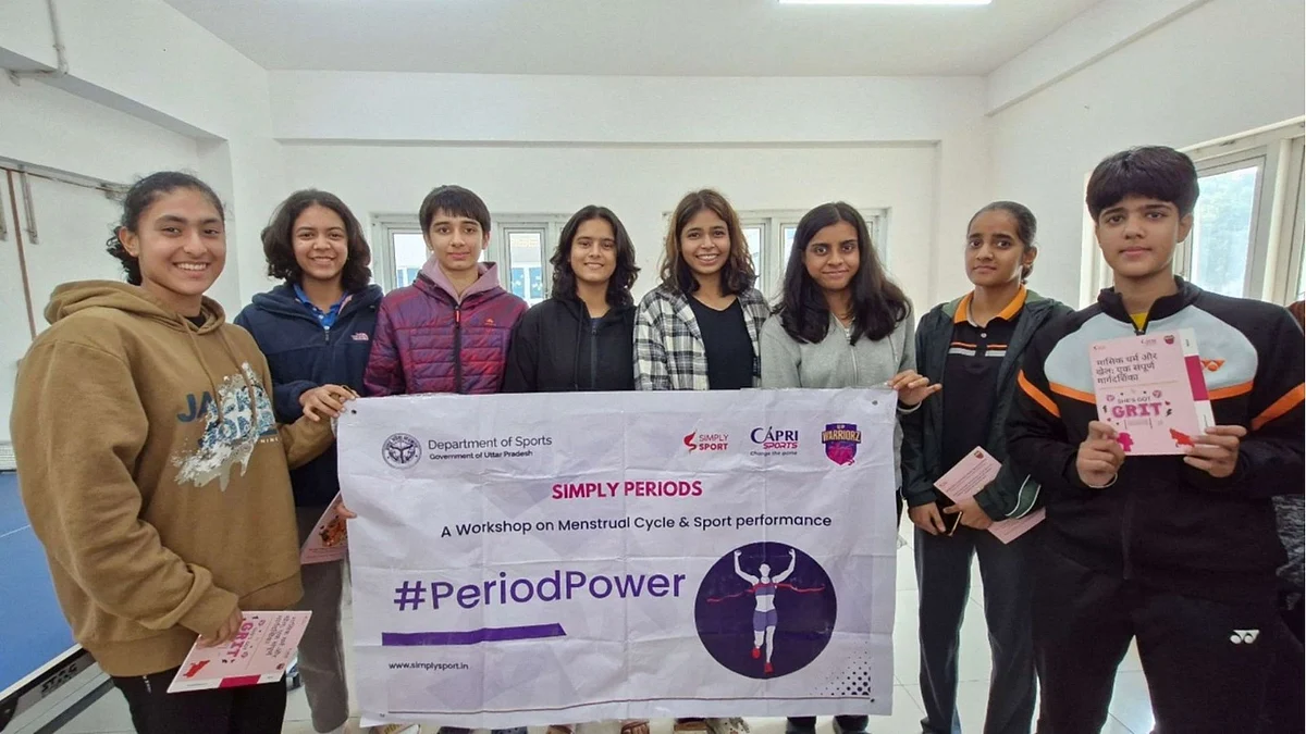 <div class="paragraphs"><p>Play Without Pause  report was launched on the occasion of Menstrual Hygiene Day</p></div>