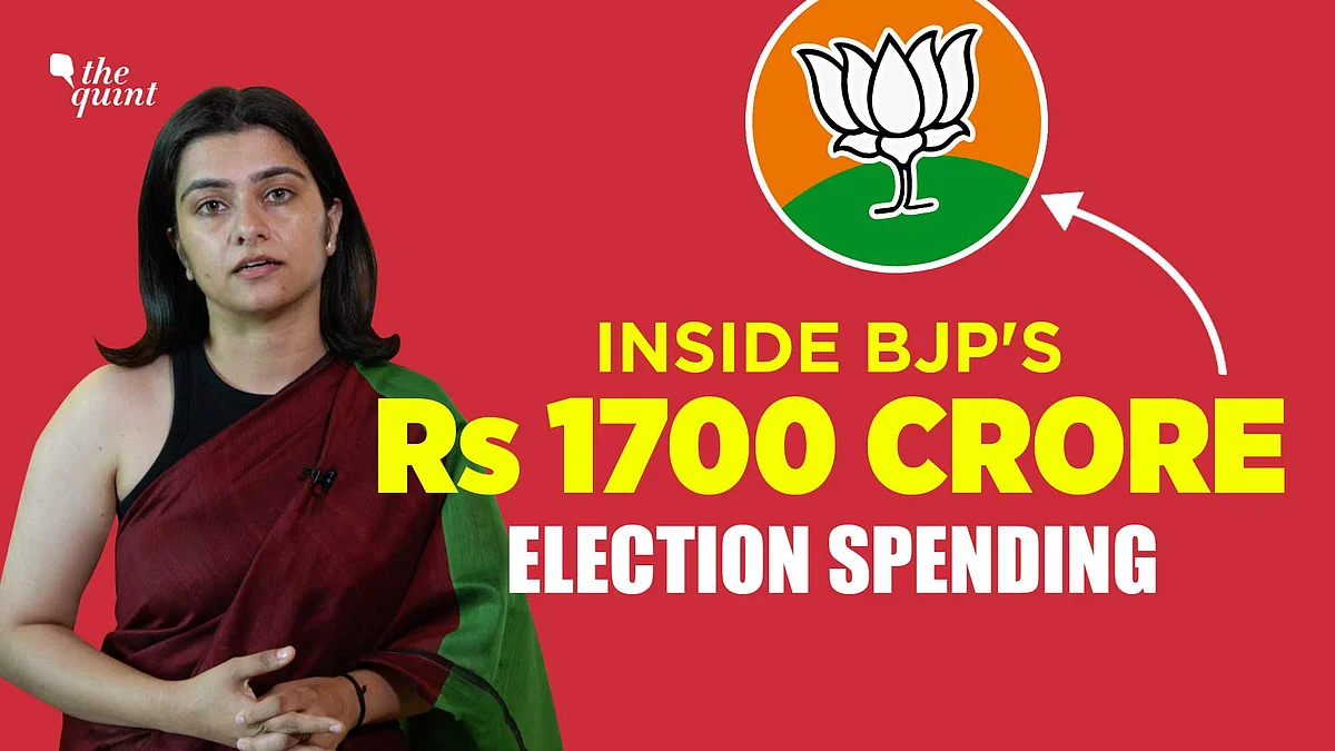 <div class="paragraphs"><p>The gap between the declared election spending of BJP and Congress was over Rs 1000 crore in 2024.</p></div>