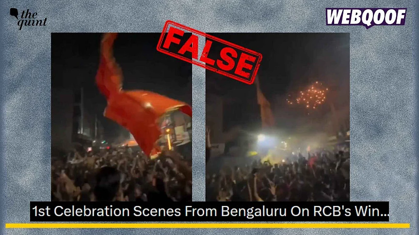 <div class="paragraphs"><p>An old video from Maharashtra's Kolhapur is being falsely shared as one from Bengaluru showing people celebrating RCB's win in IPL 2025.</p></div>