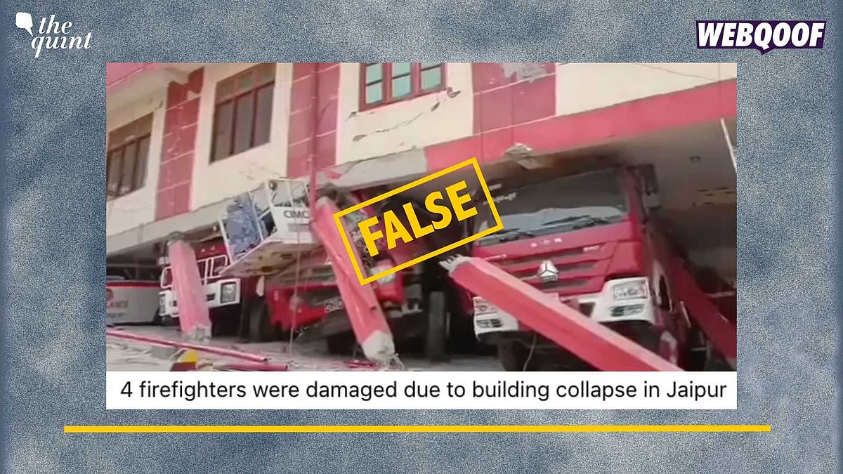 <div class="paragraphs"><p>Fact-Check: This video is from Myanmar and not Jaipur, as claimed.&nbsp;</p></div>