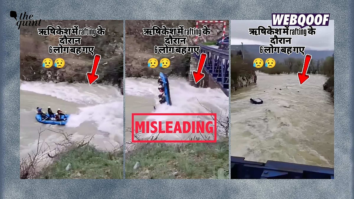 <div class="paragraphs"><p>A video from Bosnia is being shared with the misleading claim that it shows a rafting accident which claimed six lives in Uttarakhand's Rishikesh.</p></div>