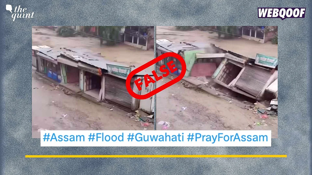 <div class="paragraphs"><p>Fact-Check: This video is old from 2023 and shows floods in Sainj valley in Himachal Pradesh.</p></div>