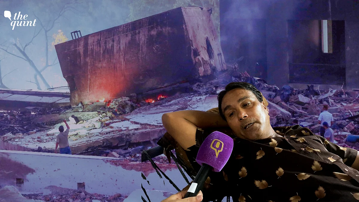 <div class="paragraphs"><p>Rajesh Patani saw the horrific Air India plane crash with his own eyes. While trying to save kids, he injured himself.</p></div>