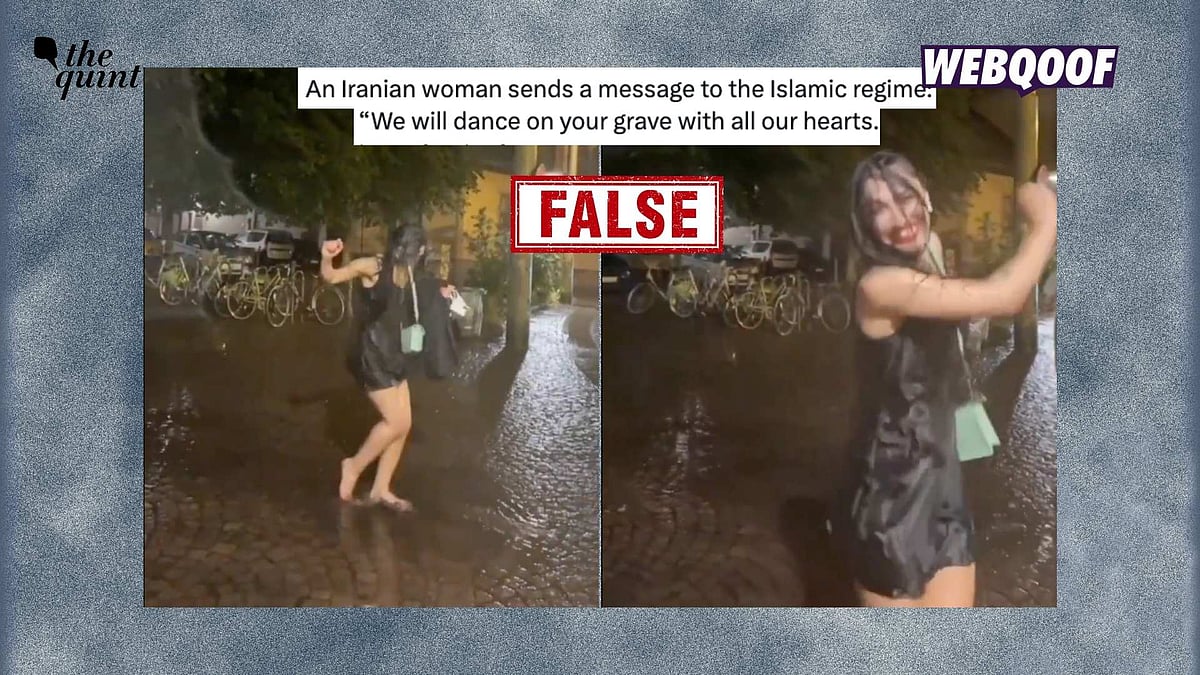 <div class="paragraphs"><p>An old video of a Georgian influencer has gone viral with the false claim that it shows an Iranian woman dancing to send a 'powerful message to the Islamic regime'.</p></div>