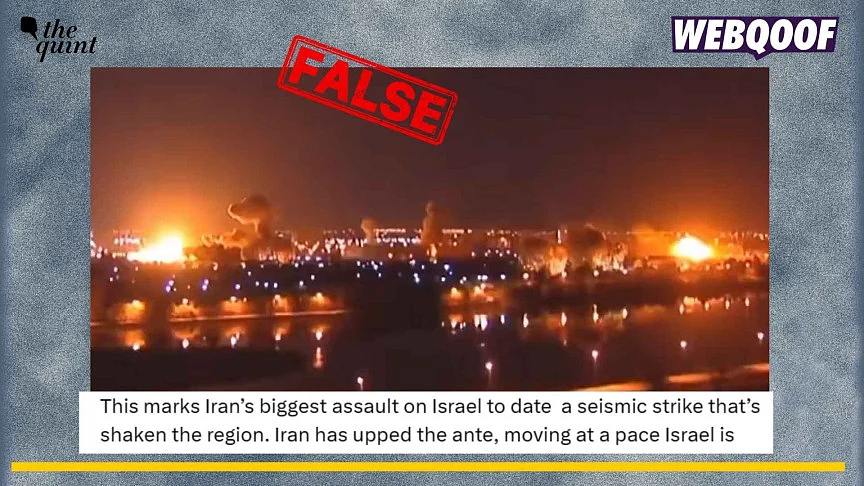 <div class="paragraphs"><p>An old video from Iraq showing several explosions is being falsely linked to Iran-Israel conflict.</p></div>
