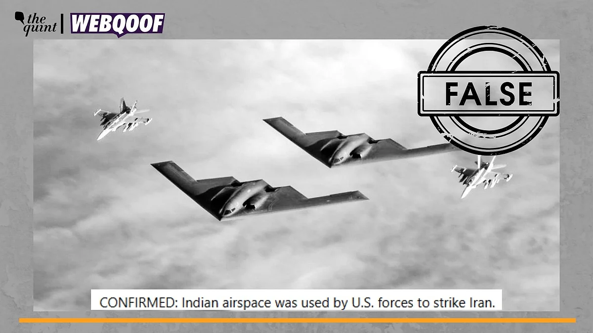 <div class="paragraphs"><p>Fact-Check | The claim about Indian airspace being used by the United States is false.</p></div>