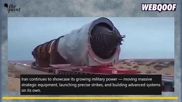 2018 Video Falsely Shared as Weapons Being Transported For Iran-Israel Conflict