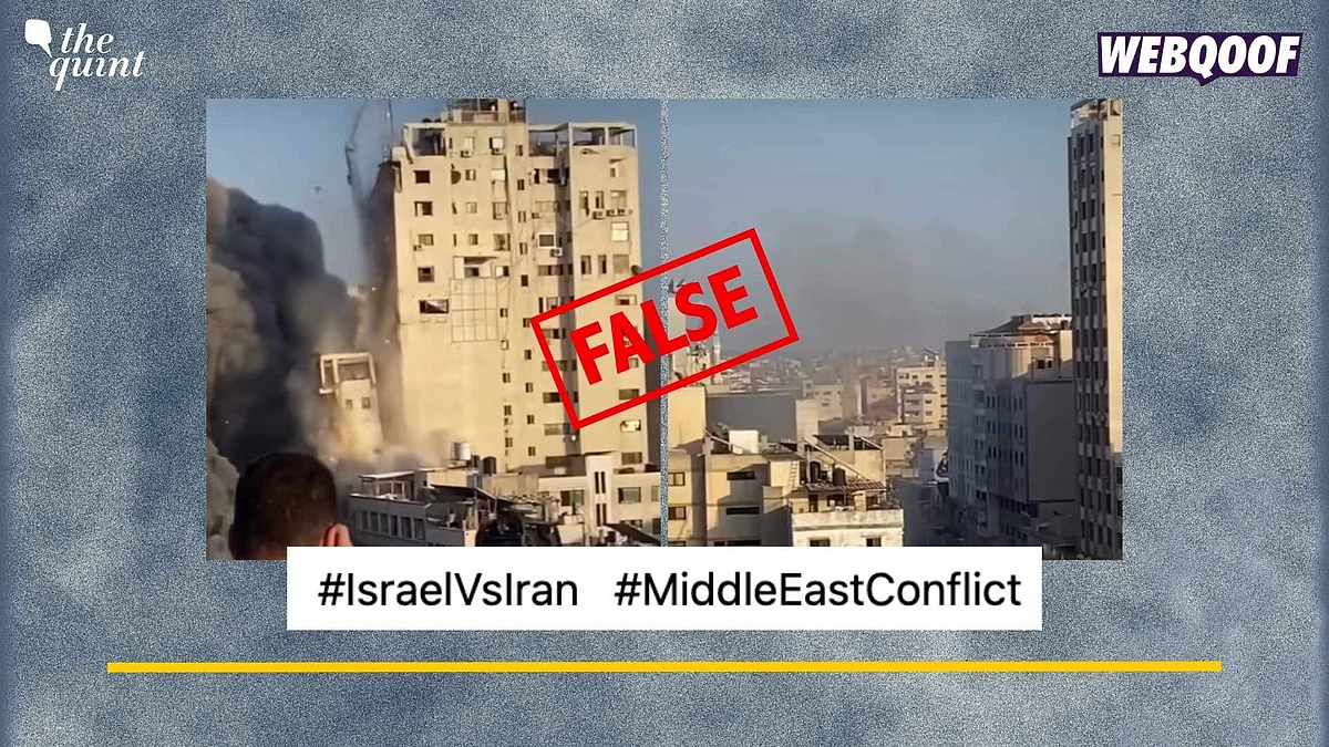 <div class="paragraphs"><p>Fact-Check: This is an old video and not linked to recent Iran and Israel's tensions.&nbsp;</p></div>