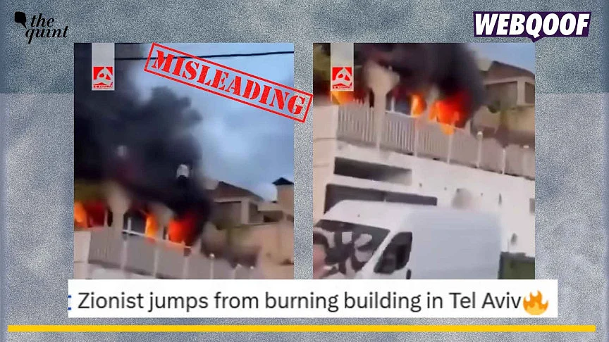 <div class="paragraphs"><p>An old and unrelated video of people jumping from a burning house is being falsely linked to Iran-Israel conflict.&nbsp;</p></div>