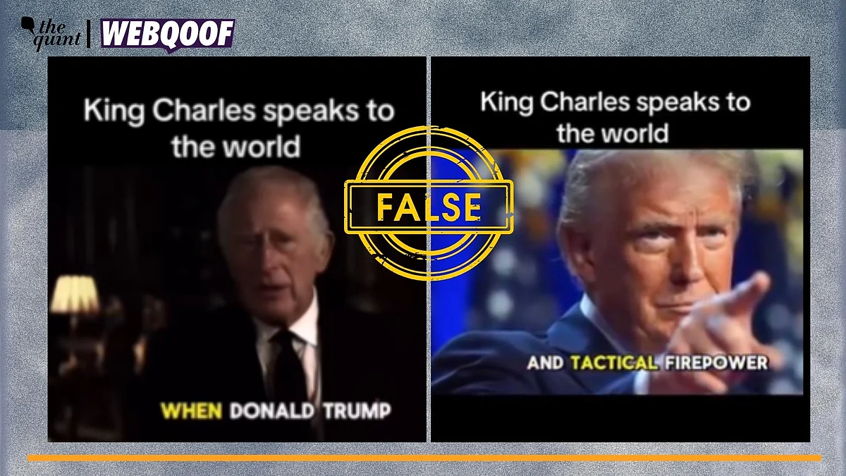 <div class="paragraphs"><p>Fact-Check | The video has been manipulated using AI tools and does not show a real statement.</p></div>