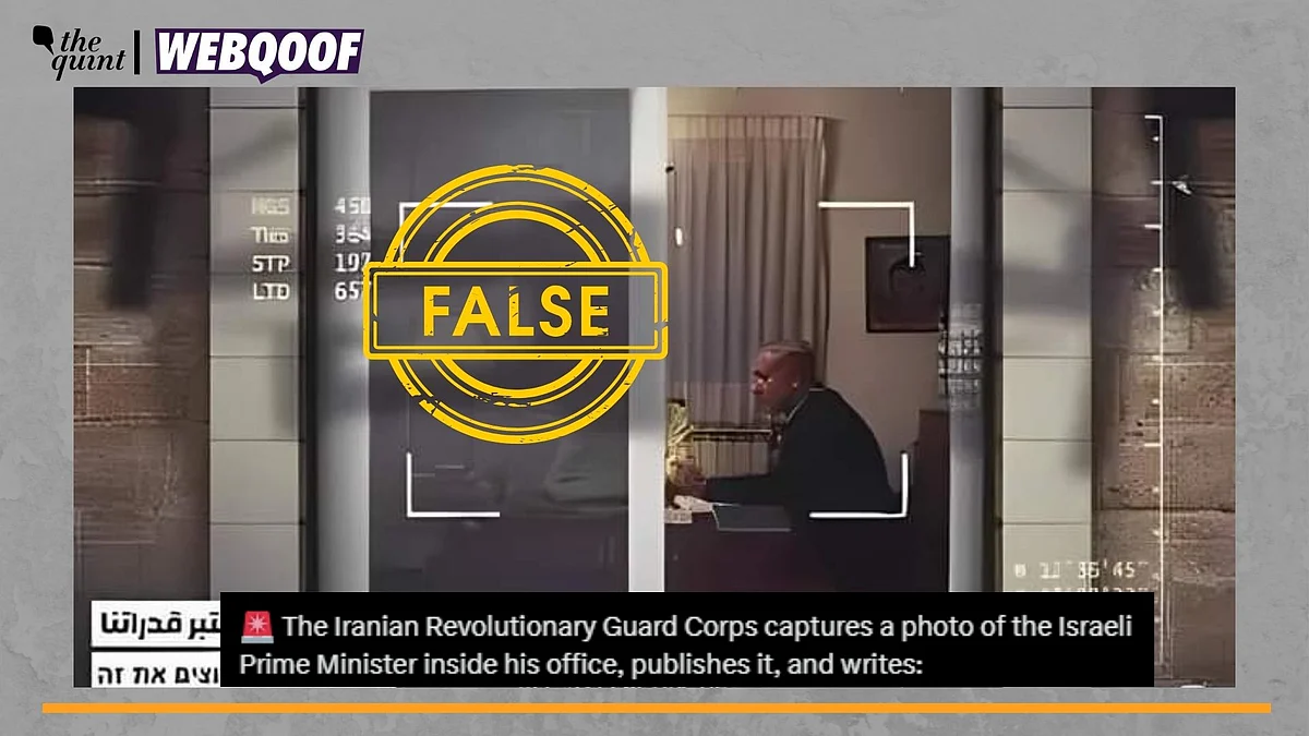 <div class="paragraphs"><p>Fact-Check | The image has been altered to make it appear like it shows a target on Israeli PM Benjamin Netanyahu.</p></div>