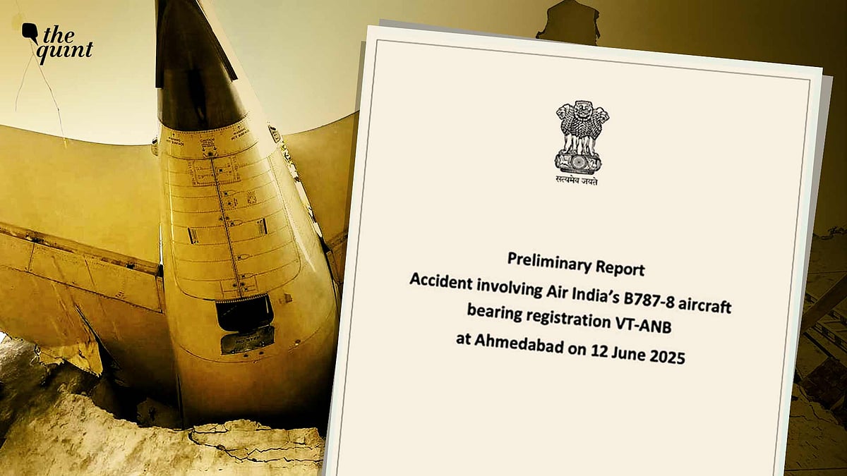 <div class="paragraphs"><p>A month after the Air India crash in Ahmedabad, the release of the preliminary report by the Aircraft Accident Investigation Bureau of India (AAIB) has led to an uproar.</p></div>