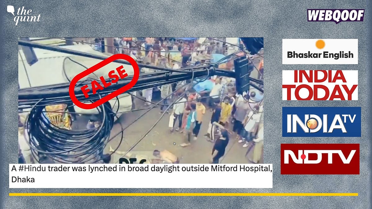 <div class="paragraphs"><p>Fact-Check: As per Bangladesh's news reports, the deceased was not a Hindu.</p></div>