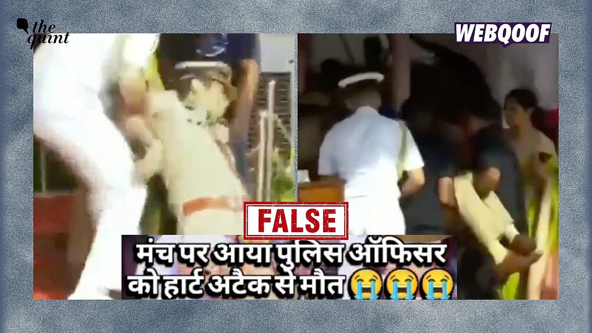 <div class="paragraphs"><p>A video of Thiruvananthapuram City's Commissioner Thomson Jose is being widely shared with the false claim that he passed away due to a heart attack during an event.</p></div>