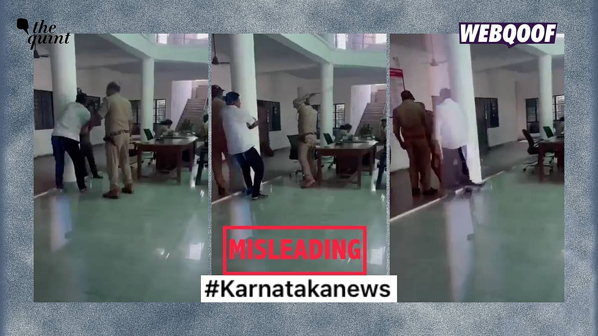 <div class="paragraphs"><p>A video showing an incident of police brutality in Uttar Pradesh is being falsely shared as a clip from Karnataka and Tamil Nadu.</p></div>
