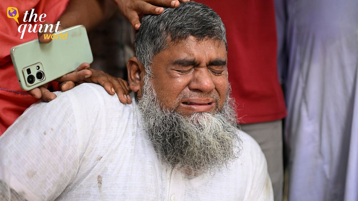 <div class="paragraphs"><p>Shahbul, father of a missing  student, mourning after a Bangladeshi Air Force jet crashed into Milestone School and College in Dhaka on Monday, 21 July.&nbsp;</p></div>