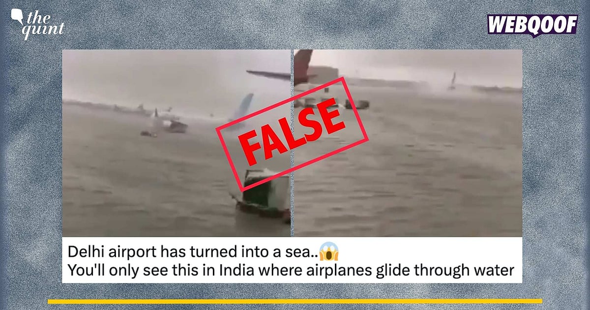 Viral Video of Dubai Airport Falsely Labeled as Delhi Airport Footage