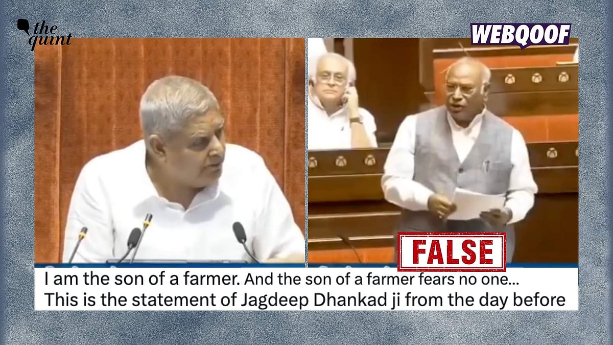 <div class="paragraphs"><p>An old video of former VP Jagdeep Dhankhar is being shared to falsely claim that he said 'Farmers' sons are not afraid of anyone' a day before he resigned.</p></div>