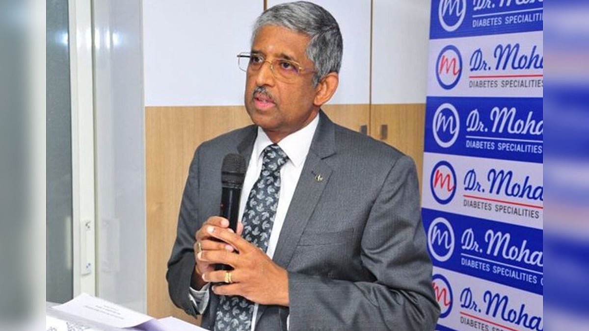 <div class="paragraphs"><p>Dr. V. Mohan,&nbsp;one of India’s foremost diabetologists and researchers</p></div>
