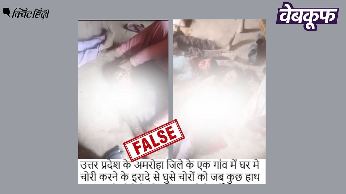 <div class="paragraphs"><p>अमरोहा-मुरादाबाद नहीं बल्कि पाकिस्तान का है यह वायरल वीडियो</p></div>