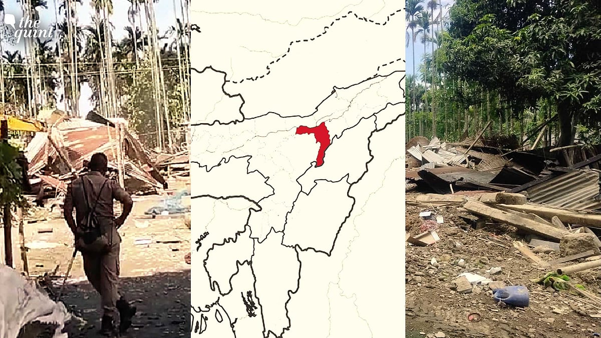 <div class="paragraphs"><p>In Assam's Golaghat, over 1,500 houses have been demolished leaving many Muslims displaced.</p></div>