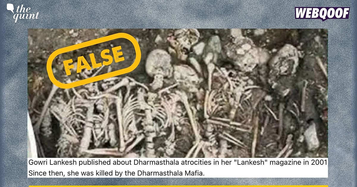 Woman Seeks Probe of 1986 Dharmasthala 'Rape-Murder'