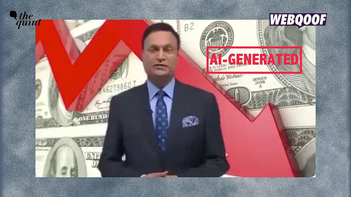 <div class="paragraphs"><p>An AI-generated video of journalist Rajat Sharma is being shared to falsely claim that he authentically spoke about India cutting down pharma exports to the US.</p></div>