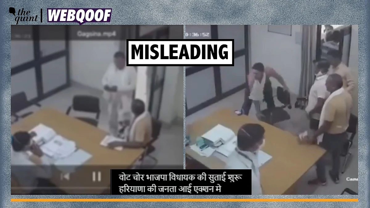 <div class="paragraphs"><p>Fact-Check | The video is old and is being incorrectly shared as a recent incident.</p></div>