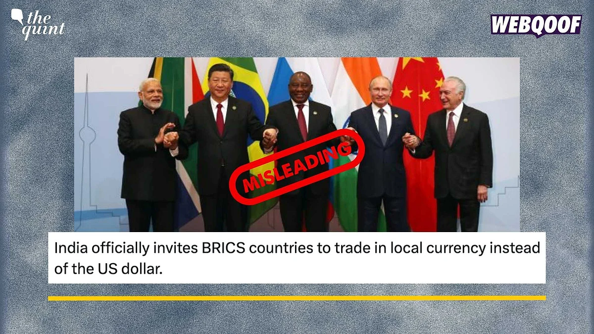 <div class="paragraphs"><p>Fact-Check: India stated that it had not made active efforts to reduce its dependency on the USD.</p></div>