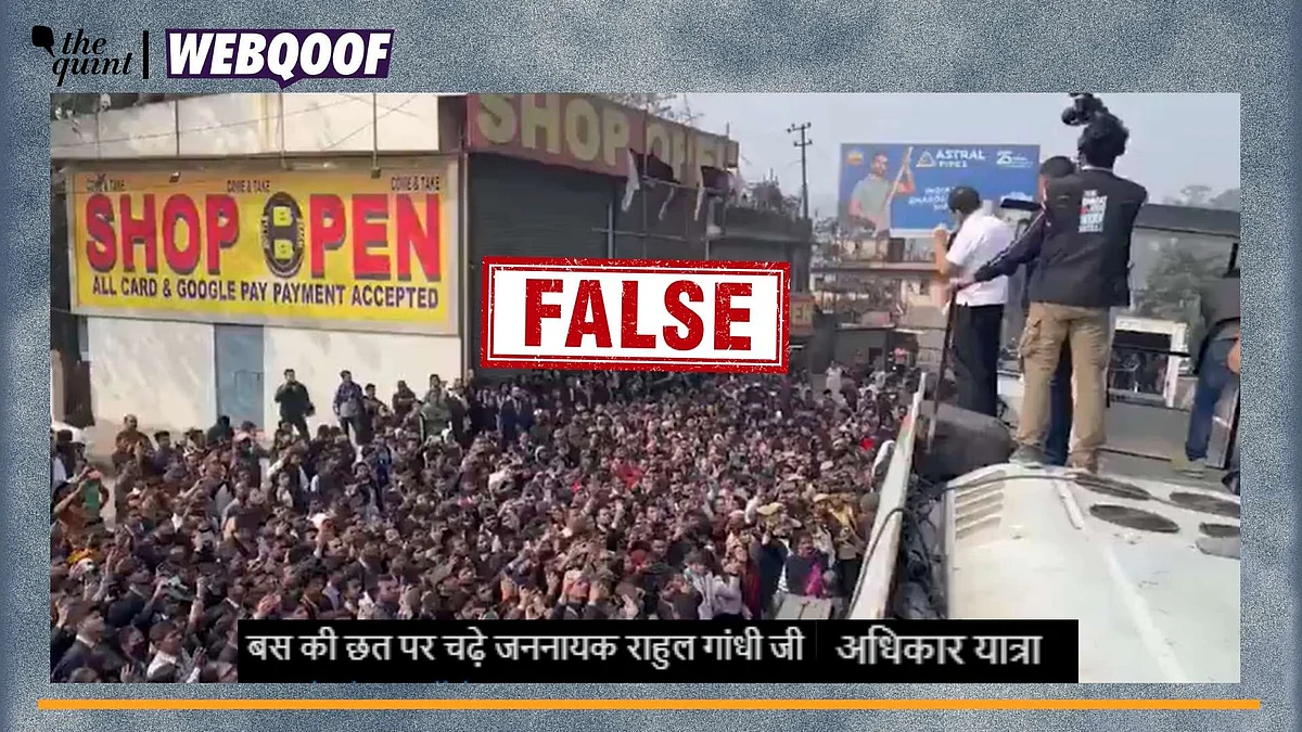 <div class="paragraphs"><p>Fact-Check | The video is old and is unrelated to the ongoing Voter Adhikar Yatra in Bihar.</p></div>
