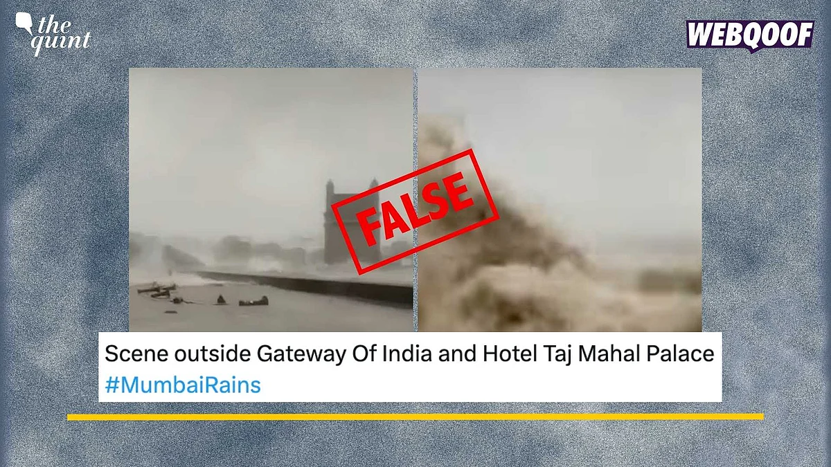 <div class="paragraphs"><p>Fact-Check:&nbsp;<strong>Team WebQoof</strong> was able to trace the viral video to May 2021 when Mumbai witnessed Cyclonic storm Tauktae.&nbsp;</p></div>