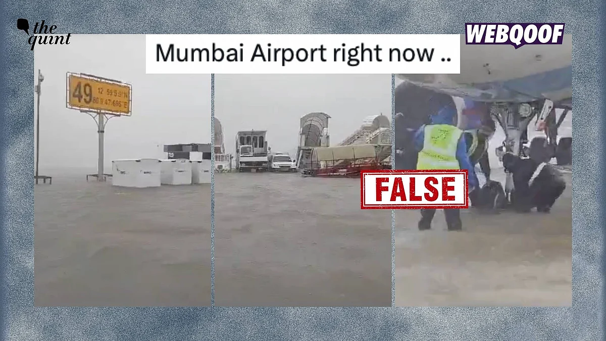 <div class="paragraphs"><p>An old video from Chennai is being shared to falsely claim that it shows recent visuals from Mumbai Airport's Terminal 2.</p></div>