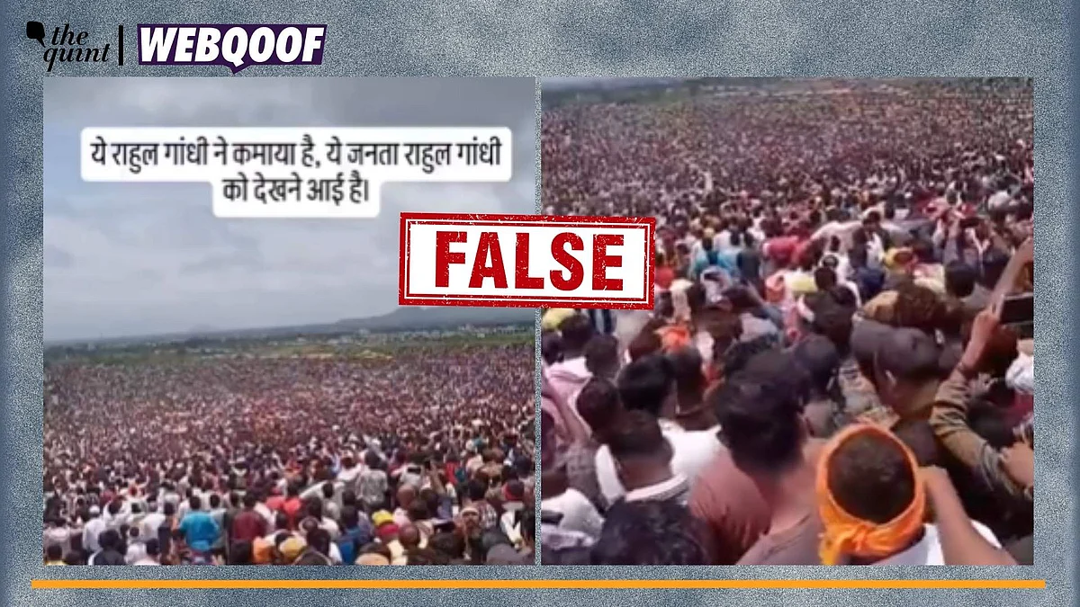 <div class="paragraphs"><p>Fact-Check | The video is old and is unrelated to the ongoing 'Voter Adhikar Yatra' in Bihar.</p></div>