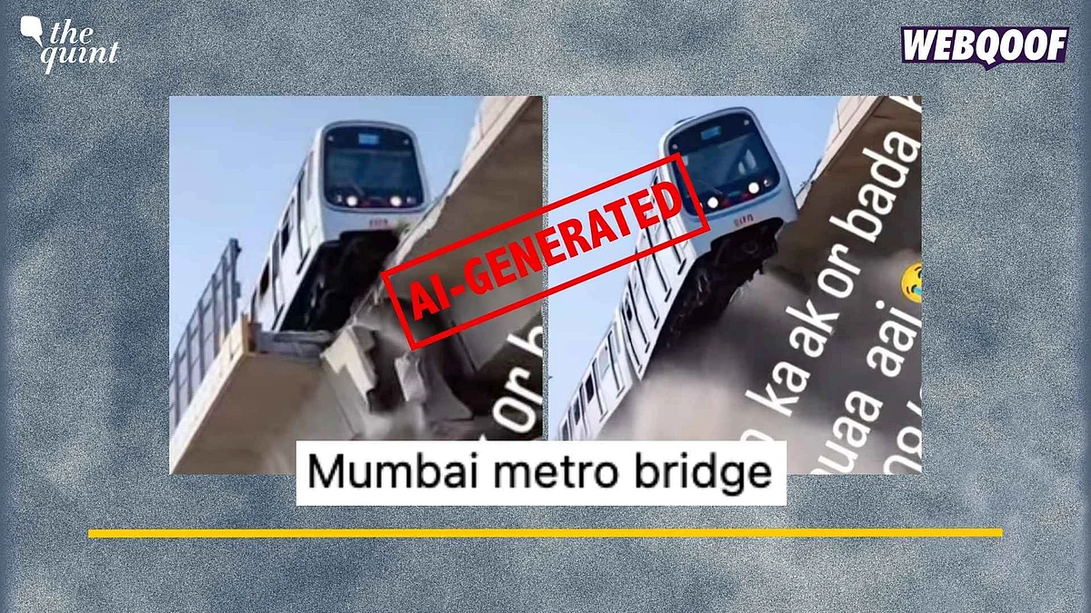 Shocking Mumbai Metro Bridge Collapse Video: AI Fakery Fools the Internet!
